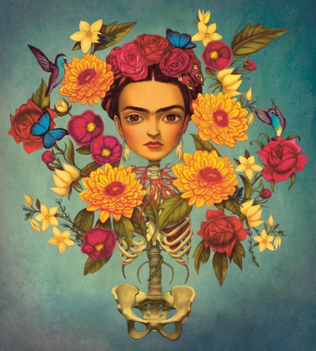 Vor einigen Tagen wäre Frida Kahlo 111 Jahre alt geworden – ihr Mythos ist unsterblich © Benjamin Lacombe, Gingko Press
