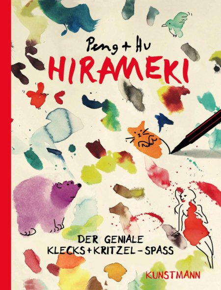 Am Anfang war der Klecks: HIRAMEKI bedeutet das Glück im Kleinsten finden. © Verlag Antje Kunstmann