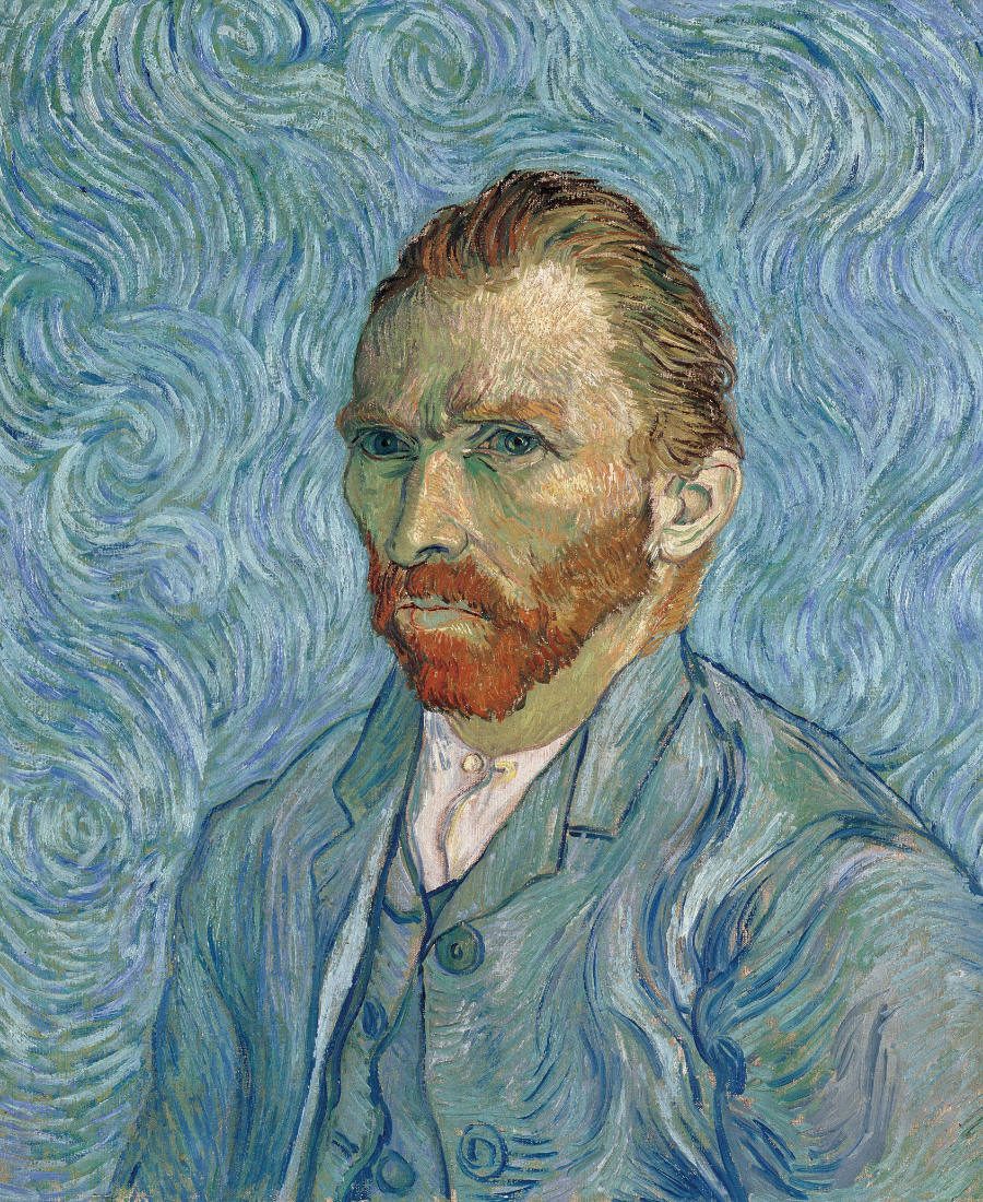 Eröffnet die Galerie der großen Künstler: Vincent van Gogh, hier im Selbstbildnis, 1889, Öl auf Leinwand © Musée d’Orsay, Dist. RMN-Grand Palais/Patrice Schmidt