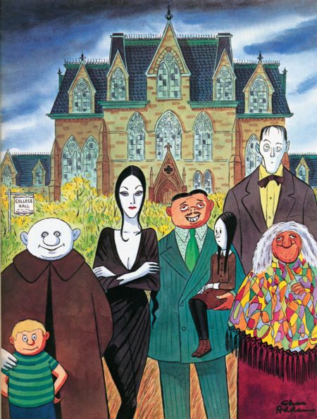 We are Family – und was für eine! Die Addams Family öffnet erstmals ihr Familienalbum © Verlag Antje Kunstmann