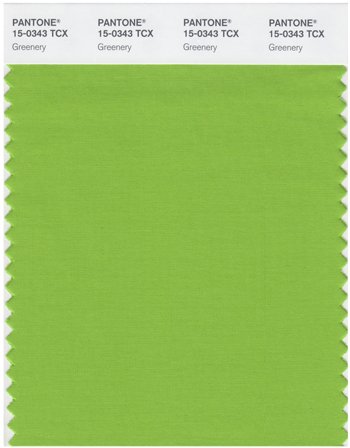 Greenery, die Trendfarbe 2017 © Pantone