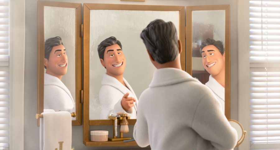 Hello handsome: Bürgermeister Jerry Generazzo hält sich für den Größten und erinnert an … Ja, an wen wohl? © 2026 Disney/Pixar
