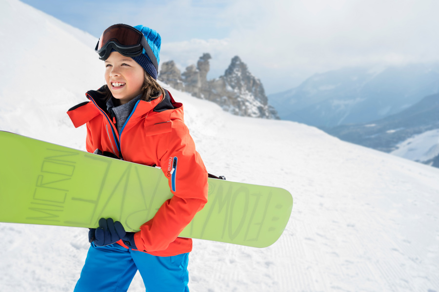 Auch auf der Skipiste ist der ReimaGO Sensor mit von der Partie