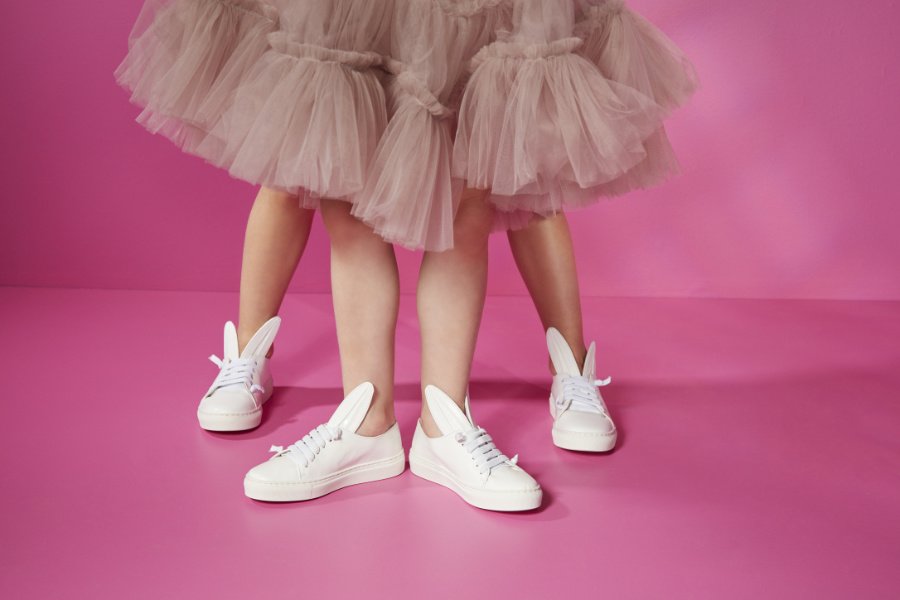 Peter Hase wäre neidisch: Bunny-Sneaker von Minna Parikka, nicht nur für die Ostereiersuche, sondern auch für andere Abenteuer!