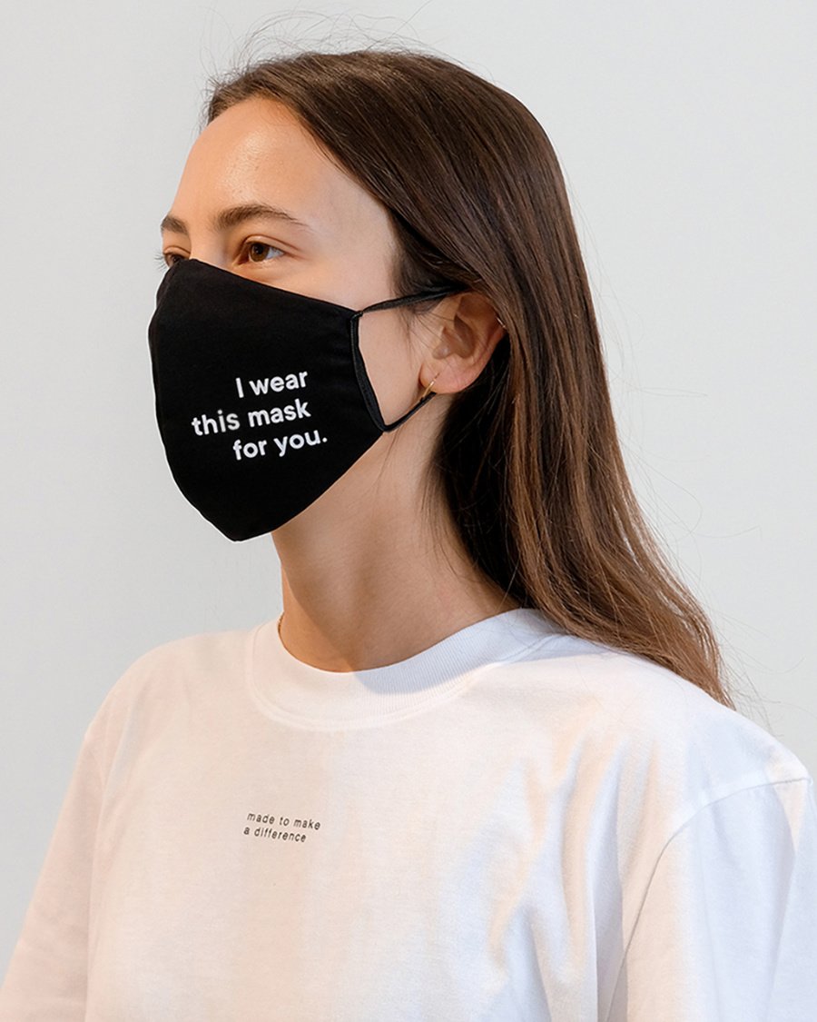 Hilft doppelt: Beim Kauf einer ARMEDANGELS-Maske gehen 2 Euro an Ärzte ohne Grenzen!