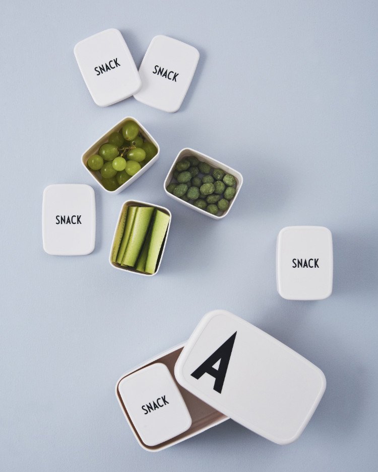 Von A wie Anton bis Z wie Zoe, persönliche Brotboxen mit Initialen von Design Letters