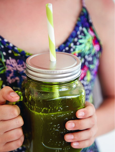 Ein grüner Energieschub aus dem Glas – Photo © Patrycia Lukas