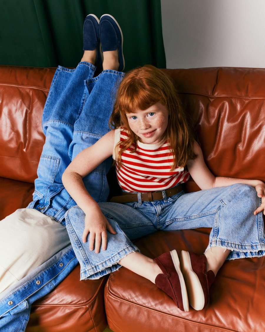 Passen zur Jeans genauso wie zum Faltenrock: die Kids Loafer von SCAROSSO