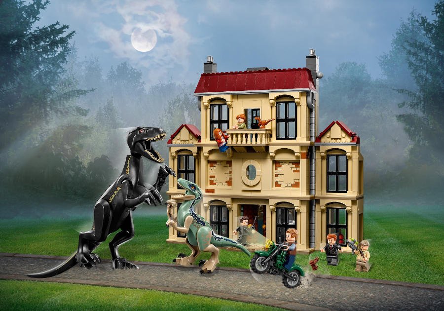Mit dem Dinosaurier Spielzeug für Cineasten und Dino-Fans von LEGO X Jurassic World donnert und bebt es gewaltig in der Spielecke!