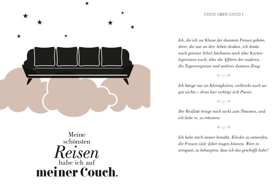 Dieses Coco Chanel Zitat übers Reisen passt einfach perfekt zur aktuellen Lockdown-Situation © Prestel Verlag