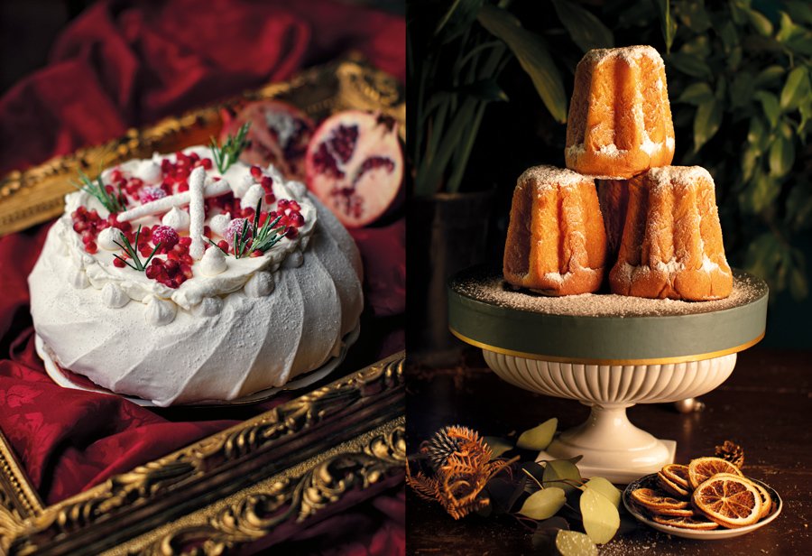 Culture-Clash der Kuchen: Die legendäre Pavlova trifft auf knuffige Mini Pandori © Danny Bernardini/Prestel Verlag