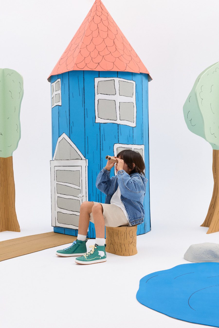 Mit Mumintroll ins Mumintal: Der TWINS Runner Four ist der perfekte Sneaker für Ausflüge in die Natur © CAMPER