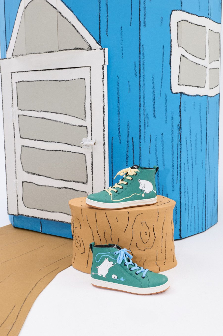 Mumin am Werk: Für das Kreativteam von CAMPER war der geschäftige Mumintroll der beste Co-Designer © CAMPER