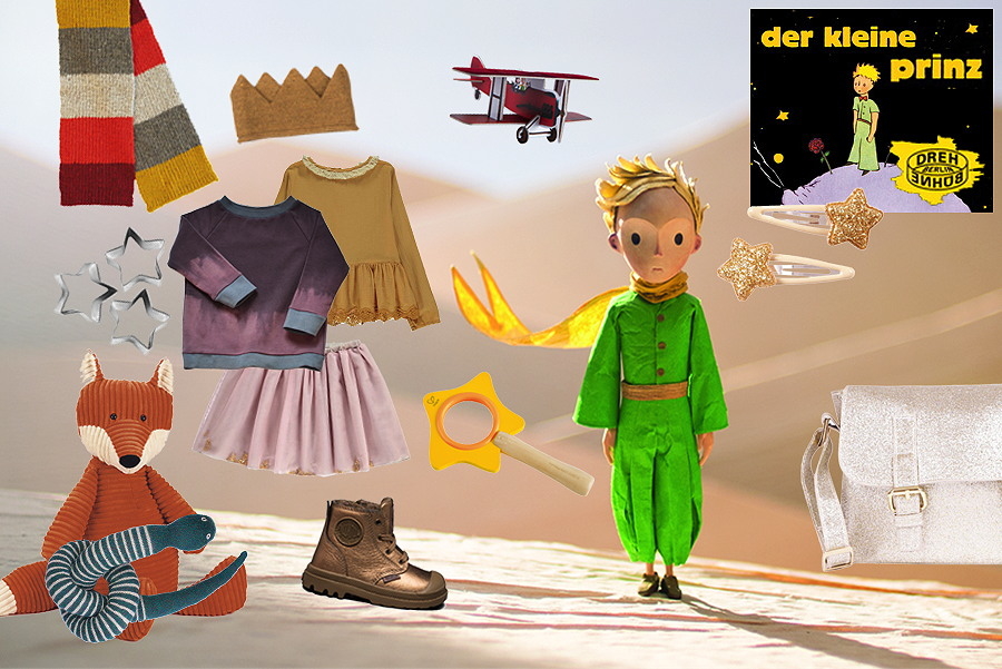 Der kleine Prinz in der Wüste – Collage by Torsten Gatterdam © kaltes klares wasser; Background Image © Warner Bros.