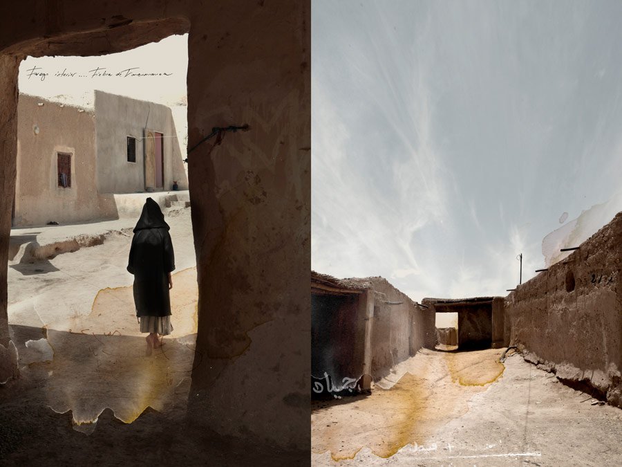 In der Wüste Agafay, nahe Marrakesch, entstanden die atemberaubenden Aufnahmen für die "NOMADS"-Kampagne