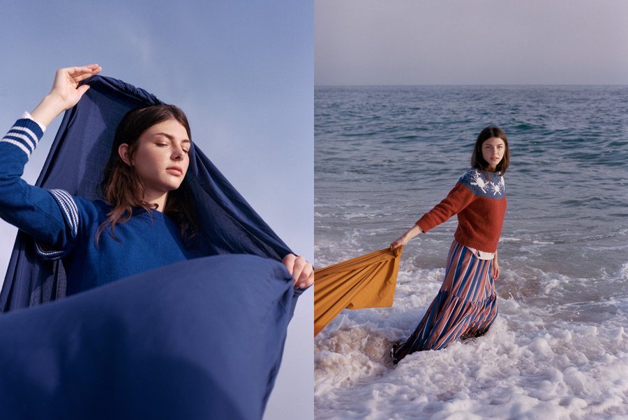 Eine Hommage an die Schönheit des Ozeans: auch die Damenlinie überzeugt durch einen modernen maritimen Look