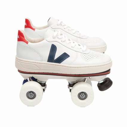 Rollschuh-Sneaker von Veja X Flaneurz
