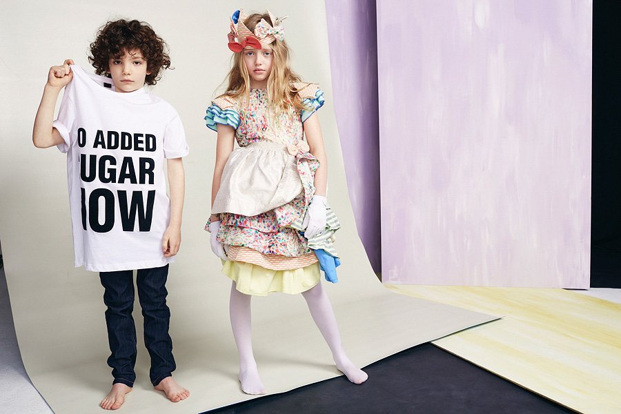 No Added Sugar, Slogan-Shirt im 80s-Style und Partykleider im Lagenlook